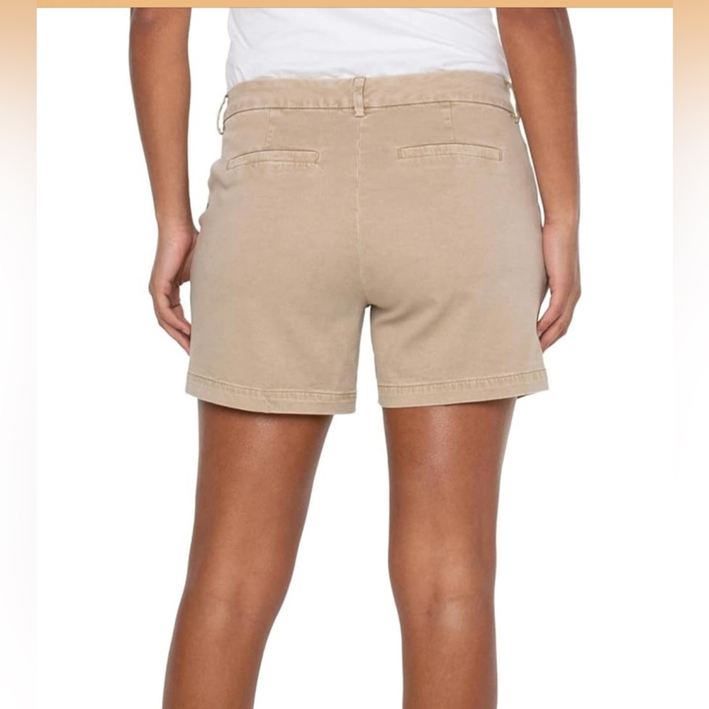 Liverpool Women's Tan Bermuda Shorts - Picture 2 of 9